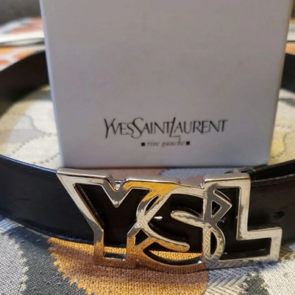 yves saint laurent mens belt